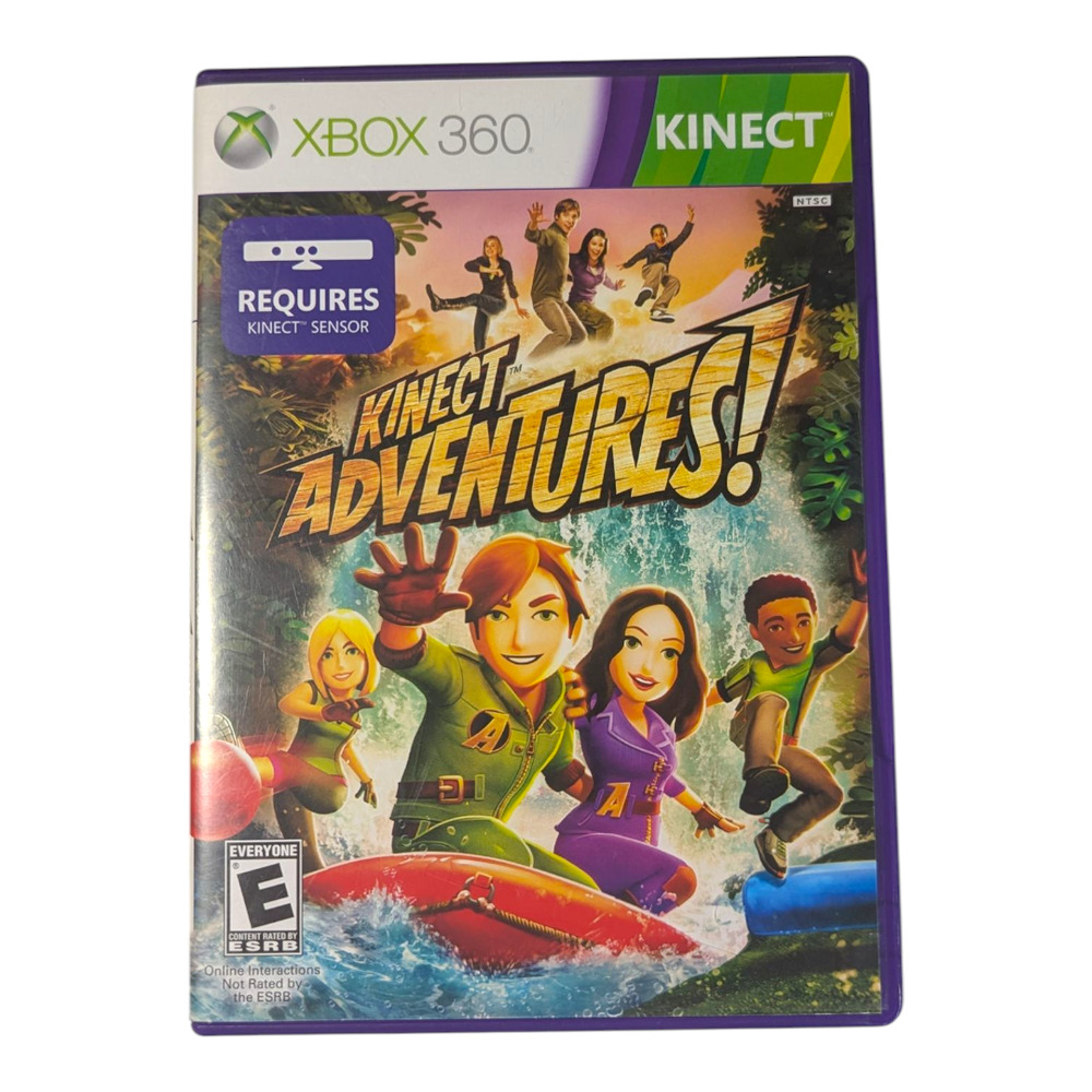 Kinect Adventures - X Box 360 - Video Games - Family Game